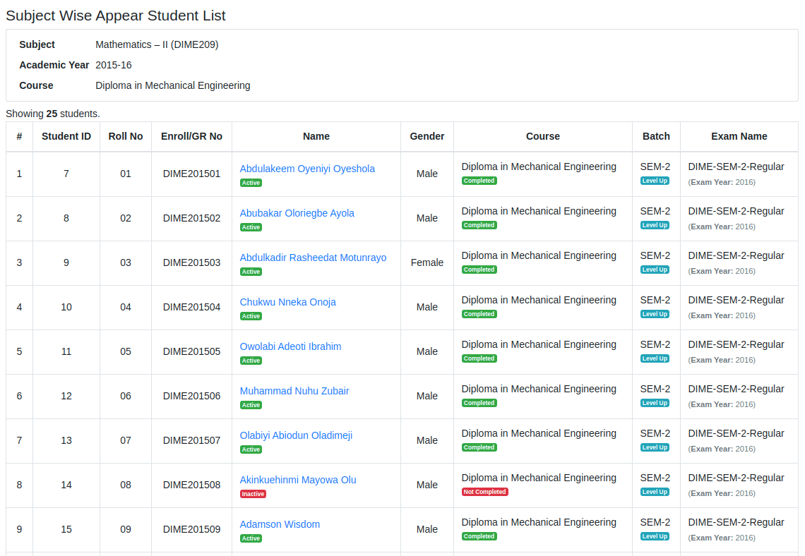 Quick Access to Exam Analytics & Reports