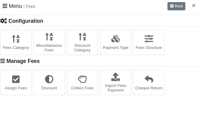 Fees Management System Menu Banner2