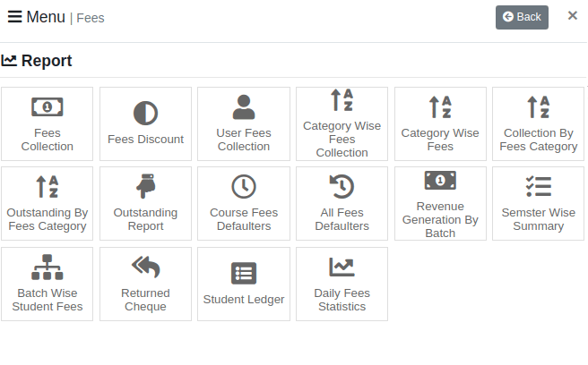 Fees Management System Menu Banner3