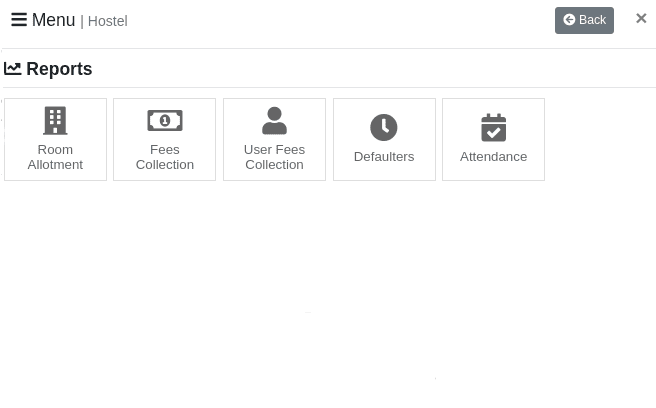 Hostel Management System Menu Banner3