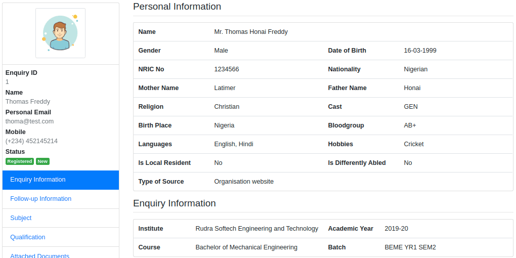 Swiftly Nurturing and Converting Enquiries to Admissions