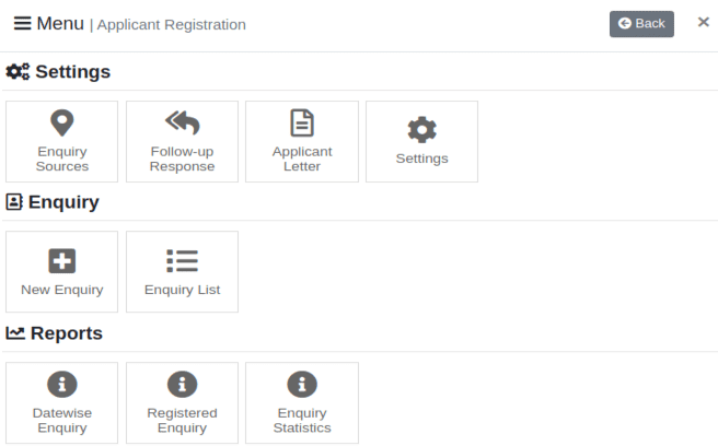 Inquiry Management System Menu Banner2