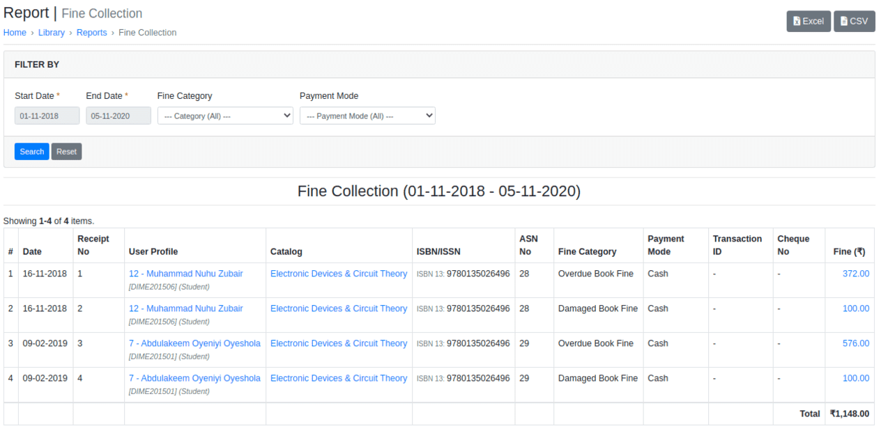 Accessibility to Library Analytics & Reports