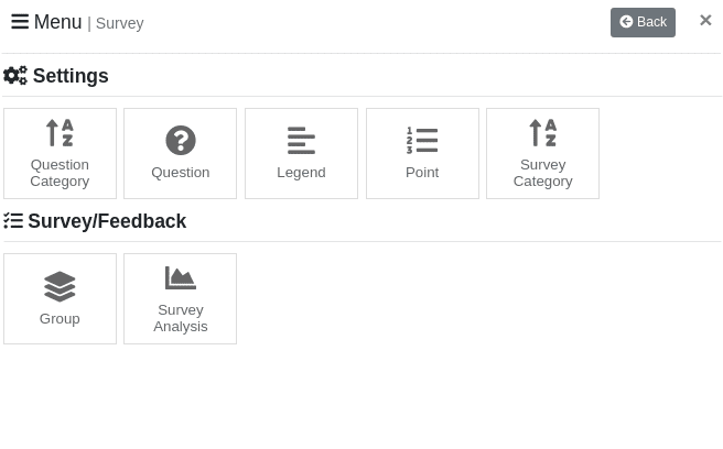 Survey Management System Menu Banner2